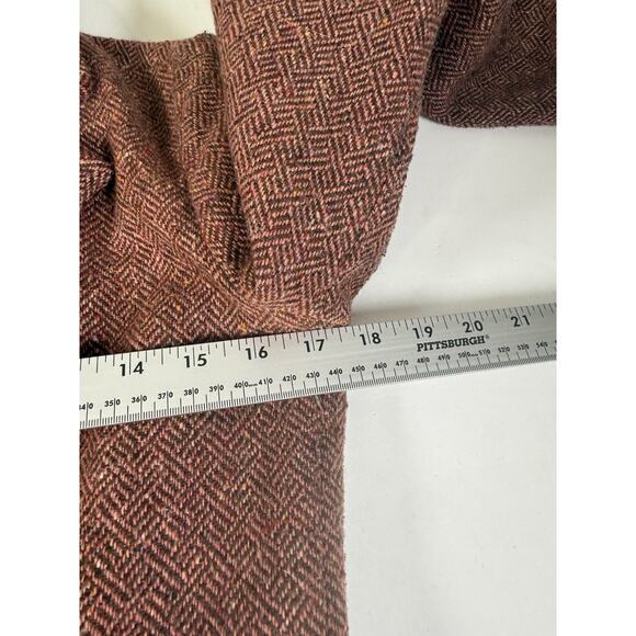 Gap Tweed Pea Coat Double-breasted Wool Blend Women's Size 4 - Picture 6 of 11